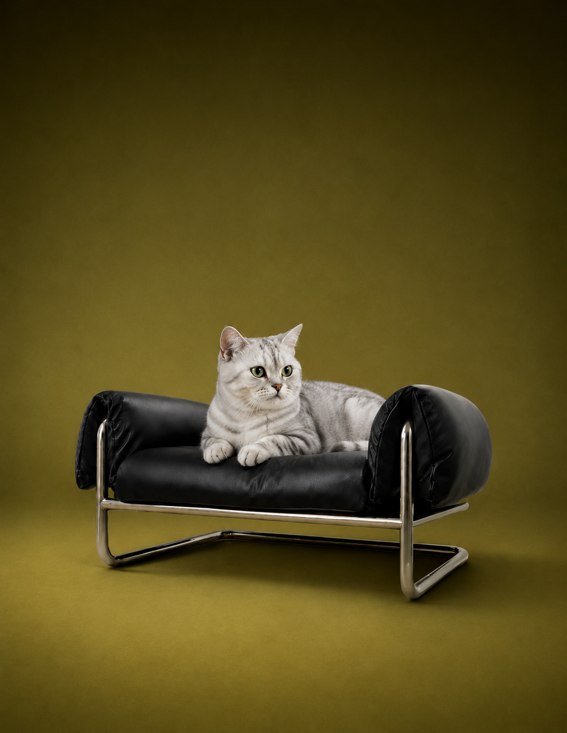 Canana&Co. Tobura Modern Pet Sofa Bed – Soft Upholstered Designer Cat & Dog Lounge